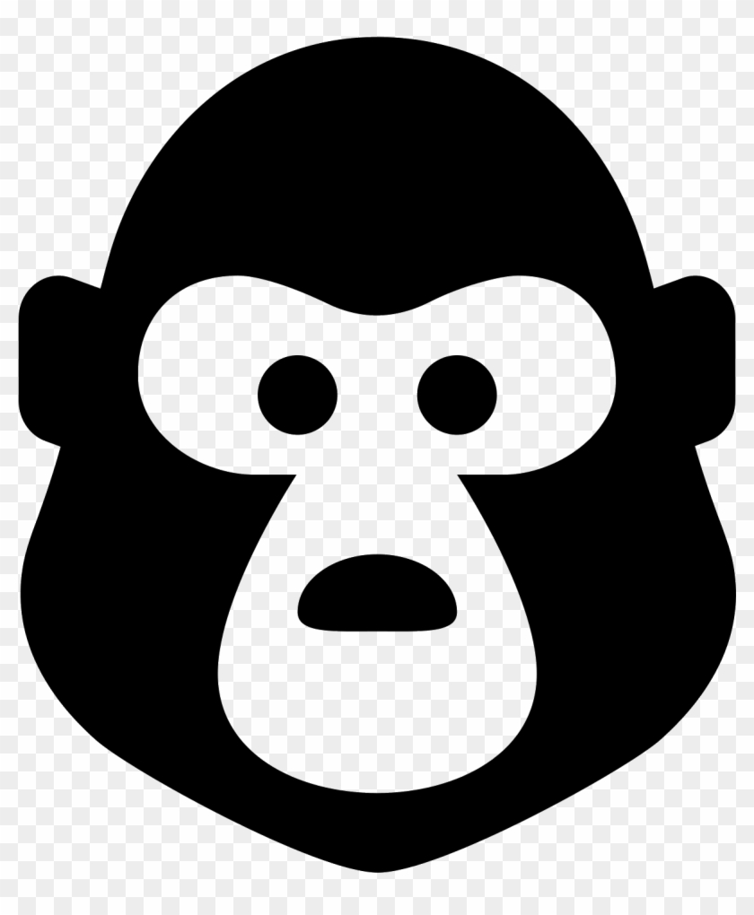 Computer Icons Harambe Clip Art Transprent Png - Png Gorilla Vector #1427777