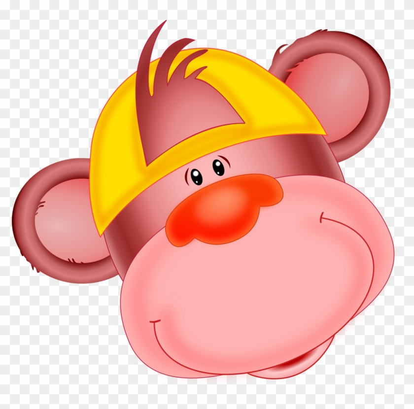 Ape Gorilla Simian Baboons Mandrill - Cartoon Monkey With A Hat #1427778