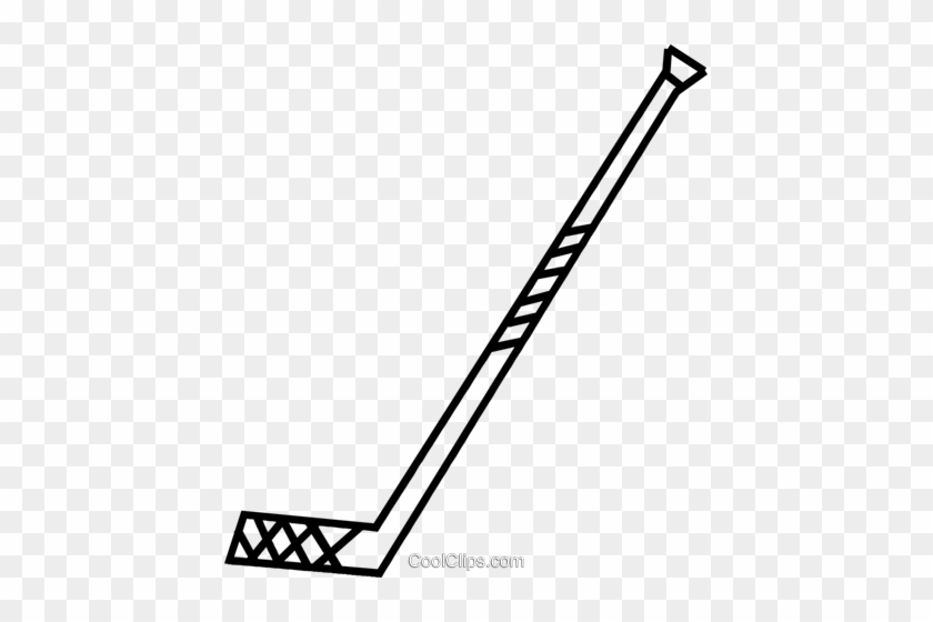 Hockey Stick Royalty Free Vector Clip Art Illustration - Baton De Hockey Dessin #1427895