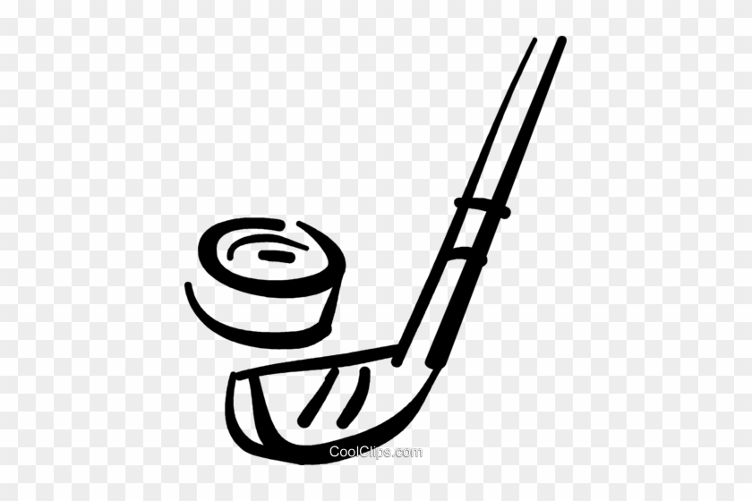 Hockey Stick Royalty Free Vector Clip Art Illustration - Hockeyschläger Clipart #1427897