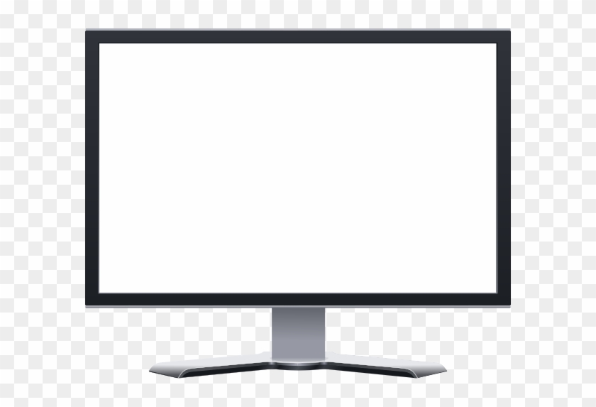 Computer Monitor Blank Clip Art Blank Computer Screen Png Full Size
