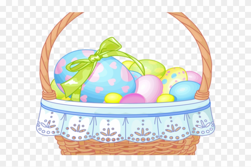 Easter Basket Bunny Clipart Transparent - Easter Basket #1427982