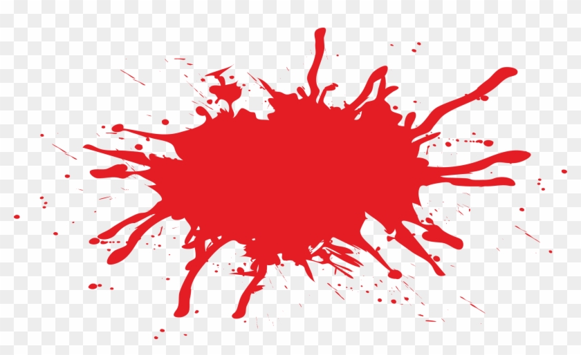 Blood Splash Png - Manchas De Sangre Vector #1428162