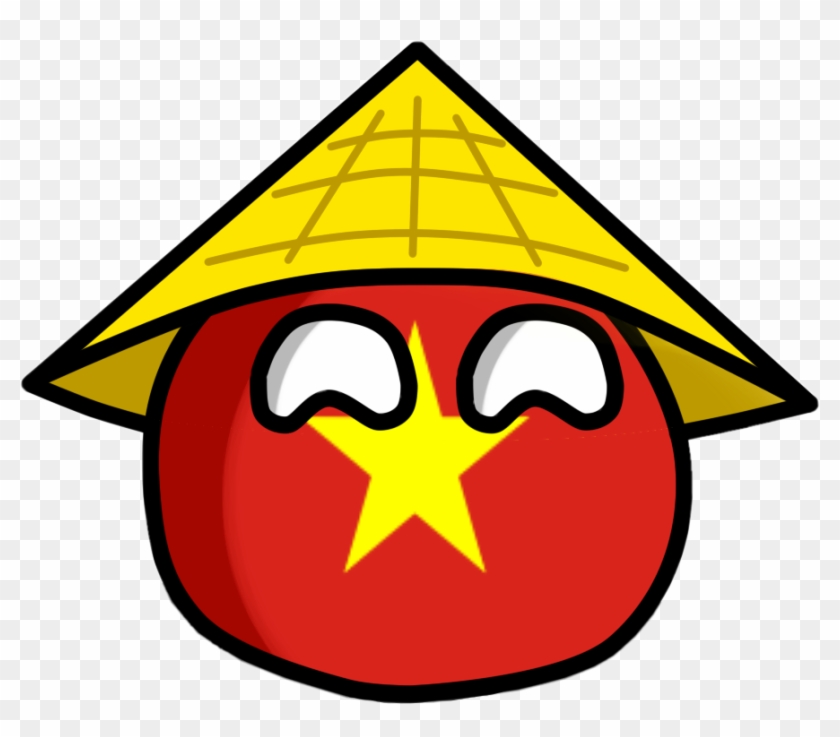Vietnamball Sticker - Countryballs Vietnam #1428181