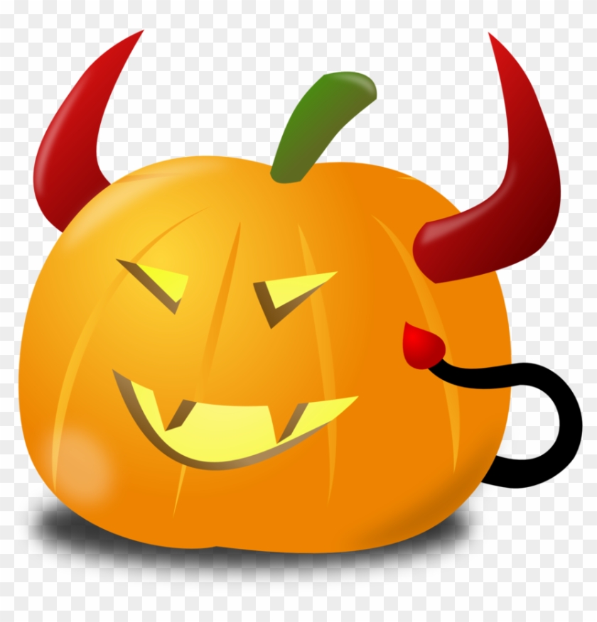 Devil Pumpkin - Devil Pumpkin Carving Ideas #1428363