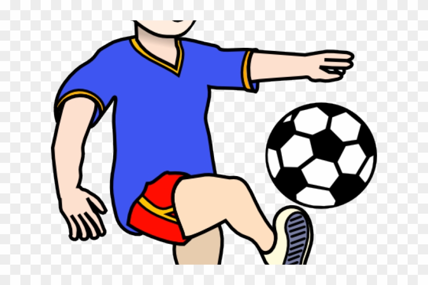 Fingers Clipart Football - Clip Art Soccer Player #1428393