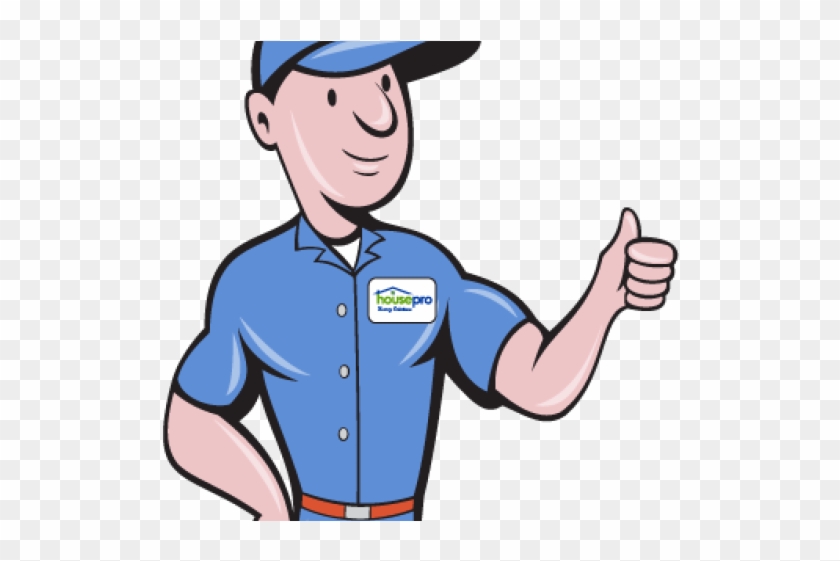 Mechanical Clipart Service Engineer - Ac Service Man Logo #1428471