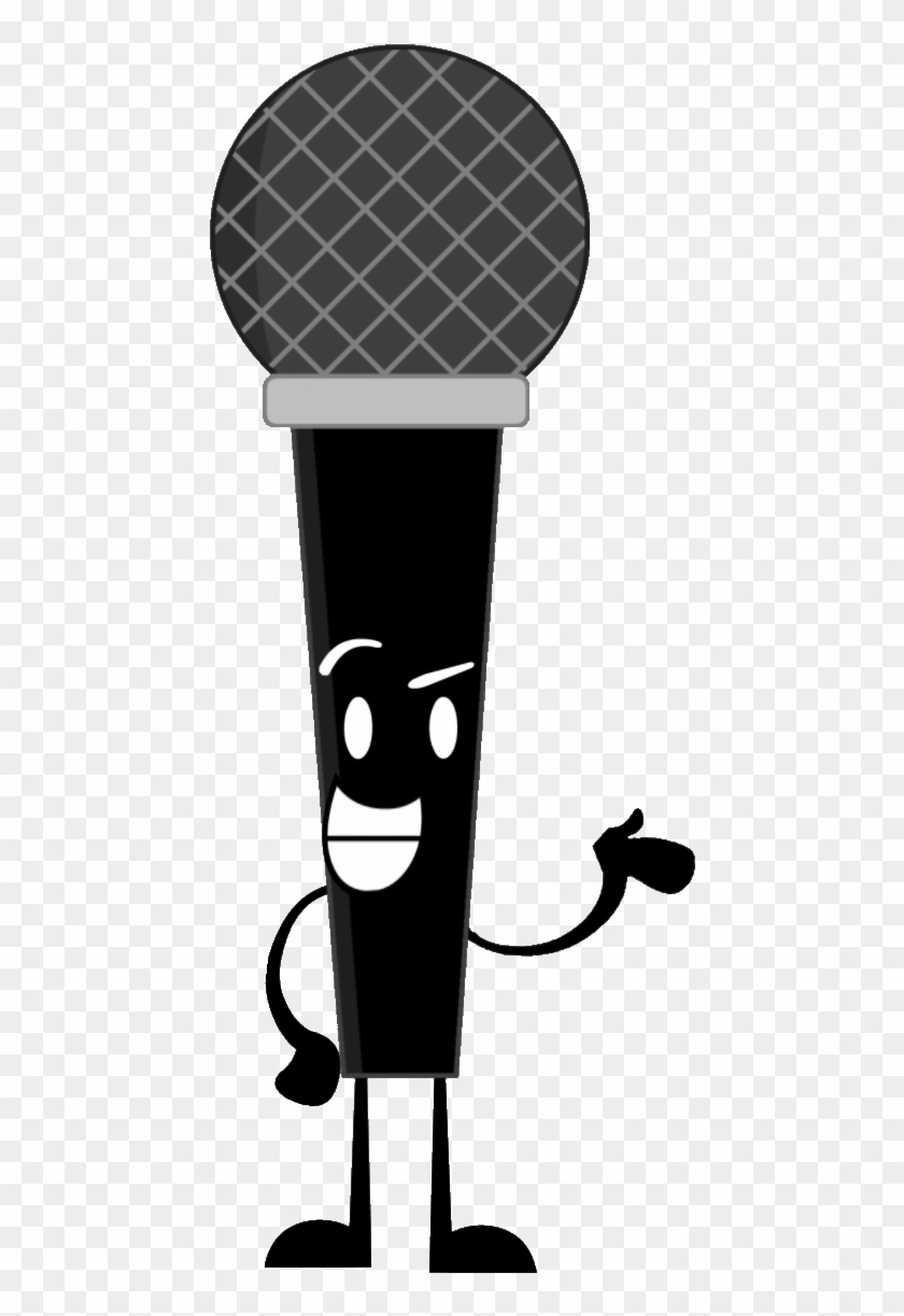 Microphone Clipart Black Object - Microphone #1428540