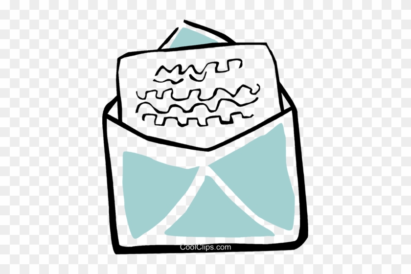 Letters/envelopes Royalty Free Vector Clip Art Illustration - Envelope #1428600