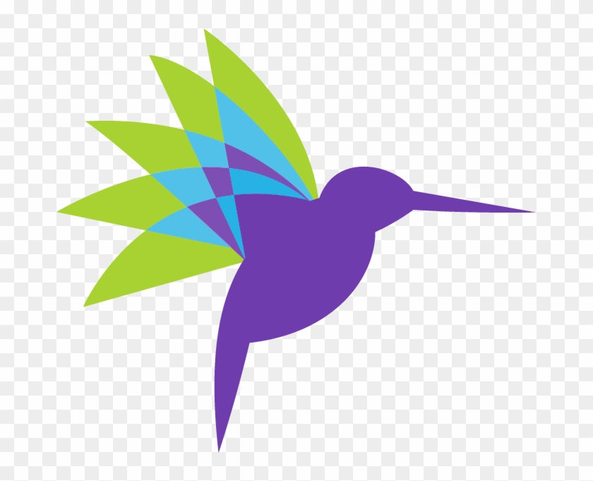 Speed Networking Lounge - Origami Hummingbird Logo #1428634