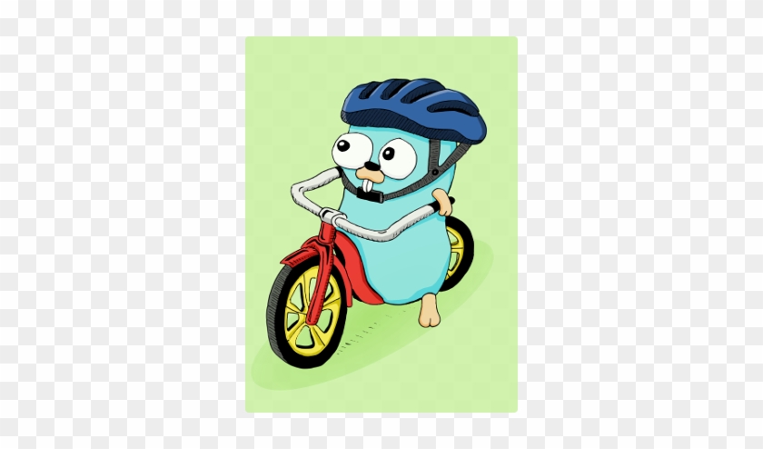 Golang Gopher Bicycle #1428643