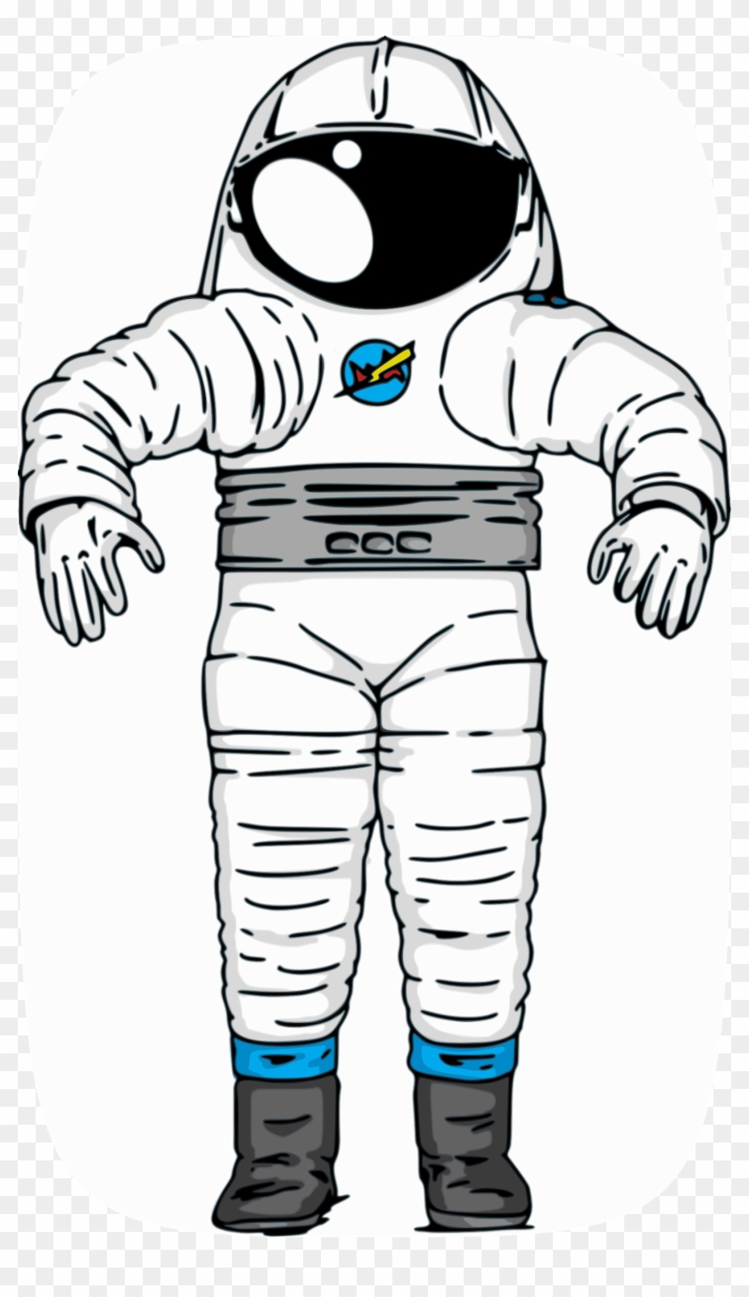 Astronaut Clipart Nasa - Space Suit Clip Art #1428691