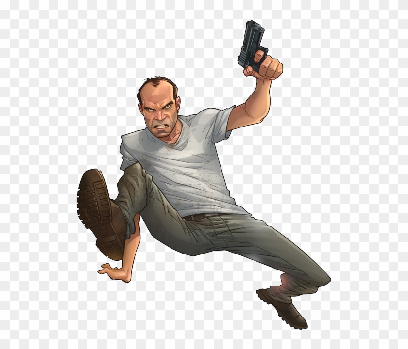 Gta Clipart Michael Png - Gta Trevor Png #1428778