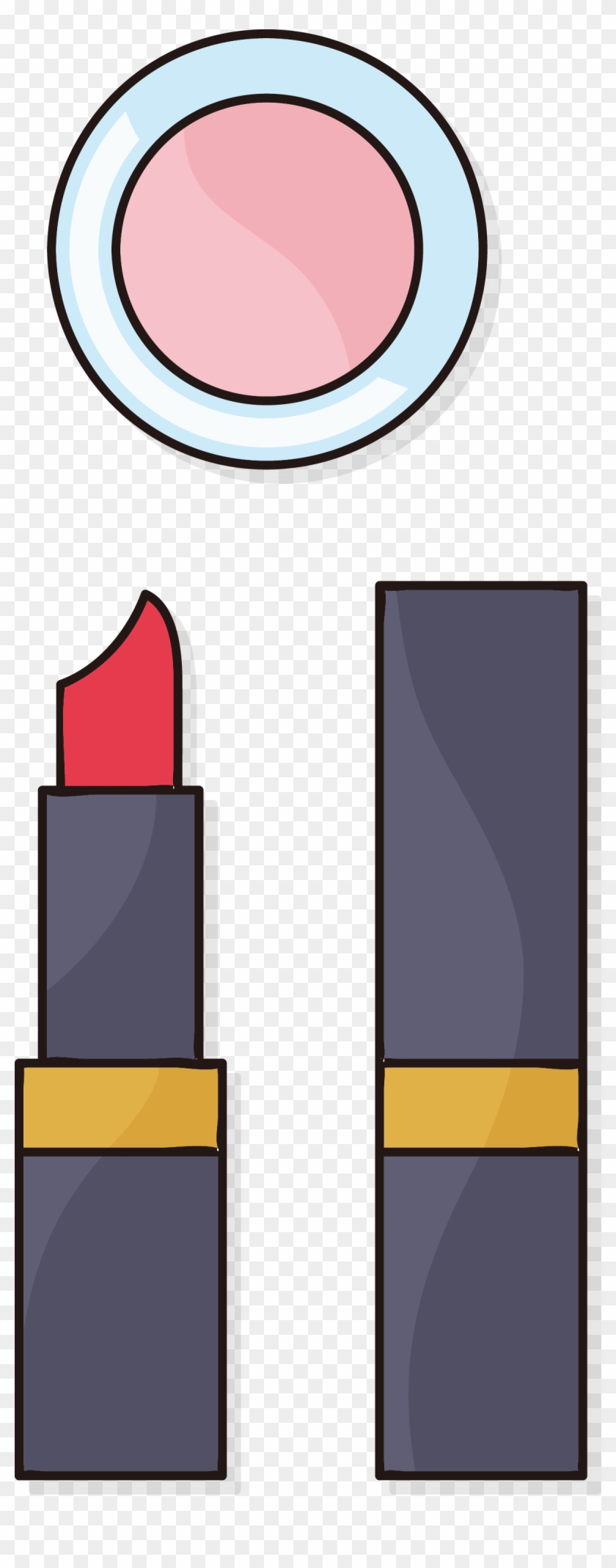 Cosmetics Lipstick Make Up Makeups Transprent Png - Face Clip Art #1428860