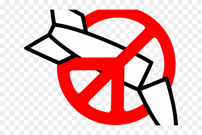 Peace Symbol Clipart War - Campaña Internacional Para La Abolición De Las Armas #1428953