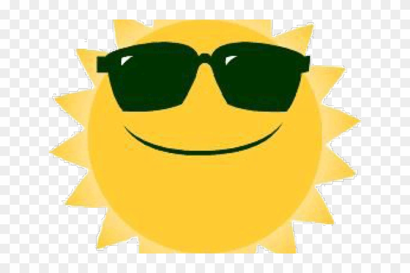Summer Clipart Concert - Clip Art Sun With Sunglasses #1428997