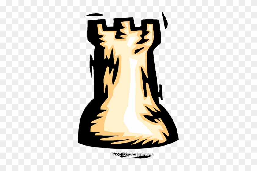 Chess Piece Rook Royalty Free Vector Clip Art Illustration - Illustration #1429029