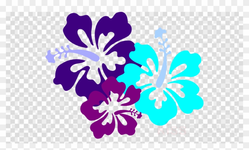 Hibiscus Clip Art Clipart Shoeblackplant Clip Art - Flor Hawaii Png #1429203