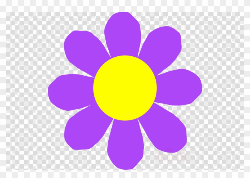Purple Flower Clipart Purple Flower Clip Art - Clip Art Flowers Spring #1429222