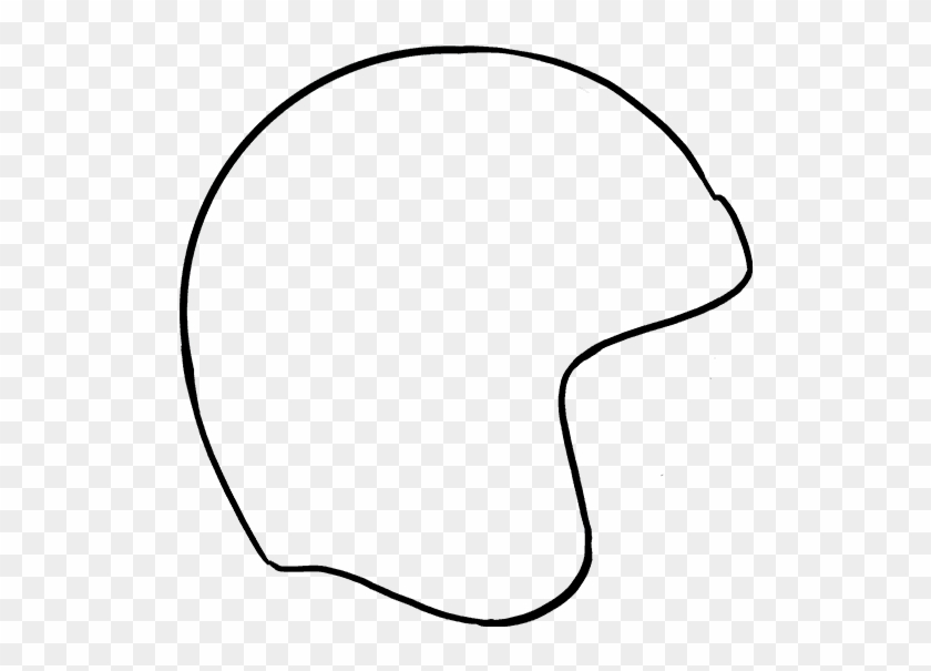 How To Draw A Football How To Draw A Football Helmet - Line Art #1429324