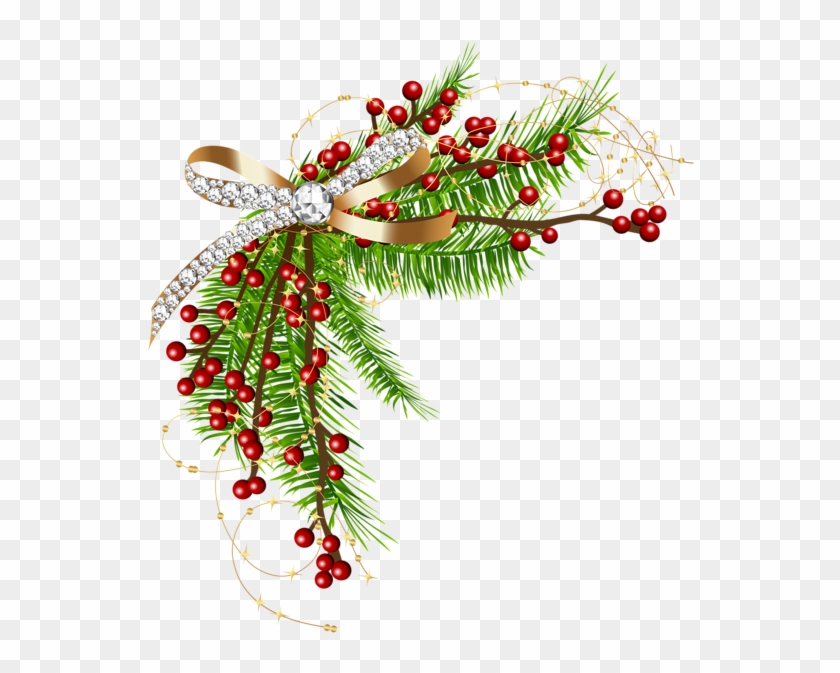 Christmas Decoration And Frames Clip Art Atmosphere - Christmas Border No Background #1429391