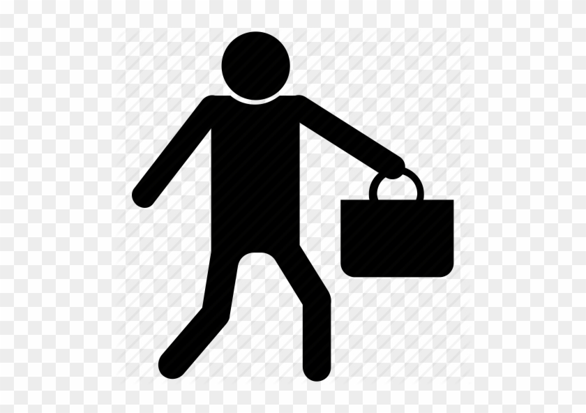 Thief Vector Silhouette Image Free Library - Buyer Icon #1429401