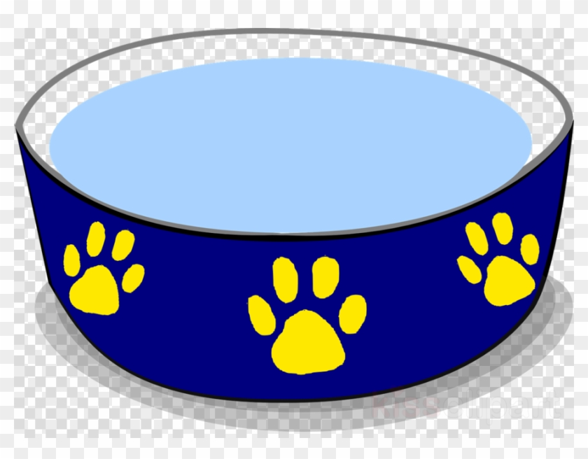 Dog Water Bowl Clipart Dog Food Clip Art - Dog Bowl Clipart Png #1429423