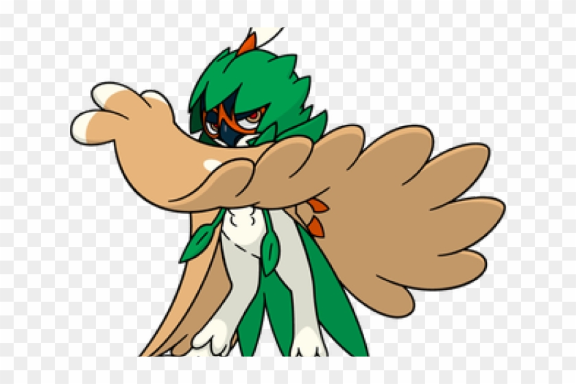 Coconut Clipart Transparent Tumblr - Decidueye Pokemon #1429447