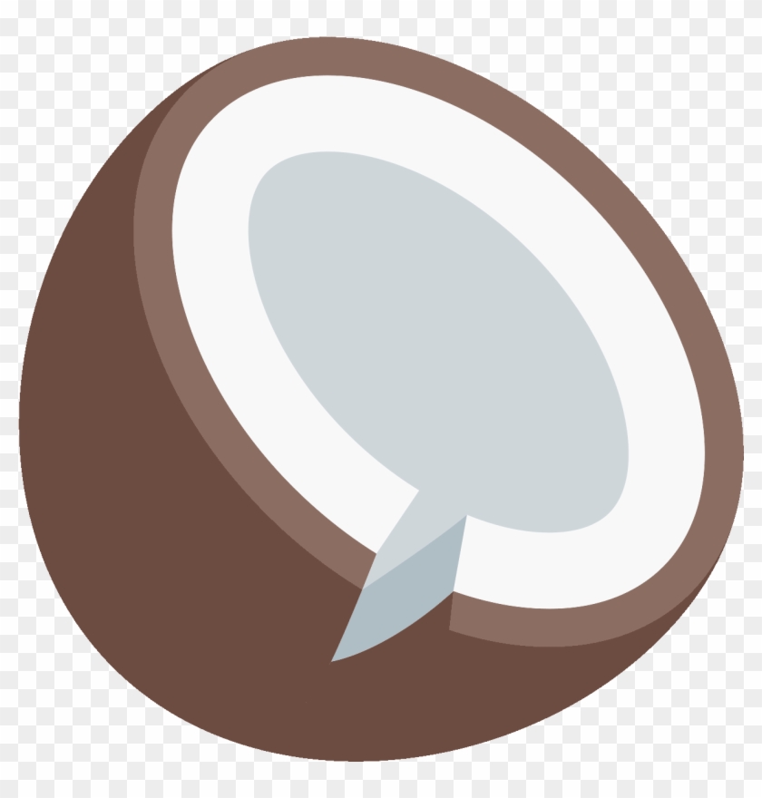 Coconut Clipart Brown Coconut - Coconut #1429470