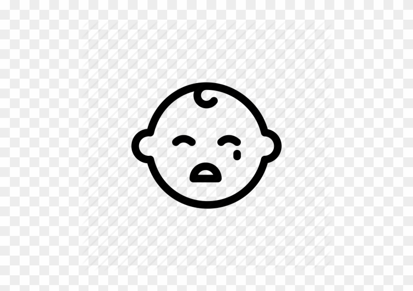 Clip Art Sad Child - Sad Baby Icon #1429504