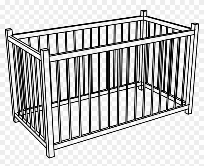 All Photo Png Clipart - Crib Clipart Black And White #1429524