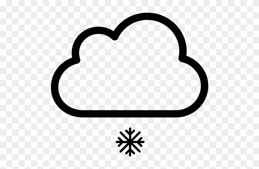 Light Snow, Snow, Snowfall Icon - Rain Png Icon #1429840