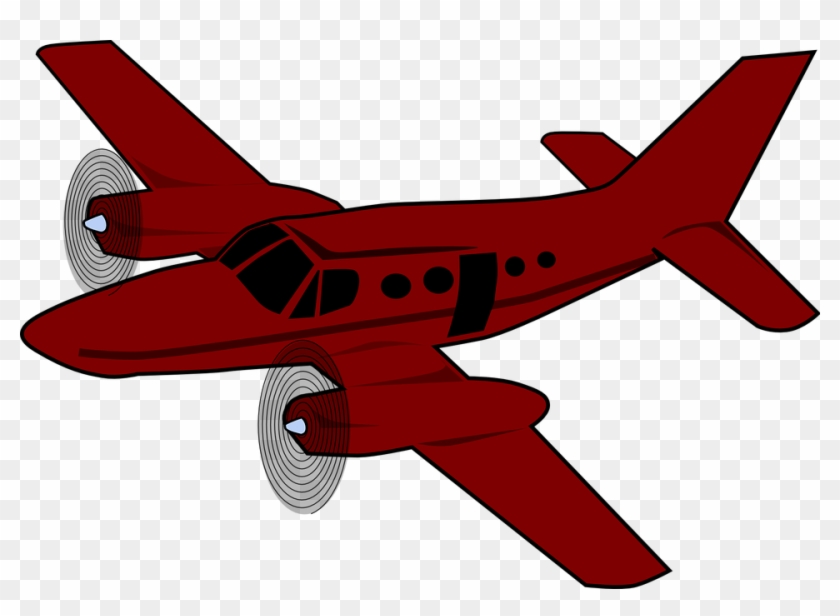 Download Red Aeroplane Clipart Airplane Aircraft Clip - Army Aeroplane #1429879