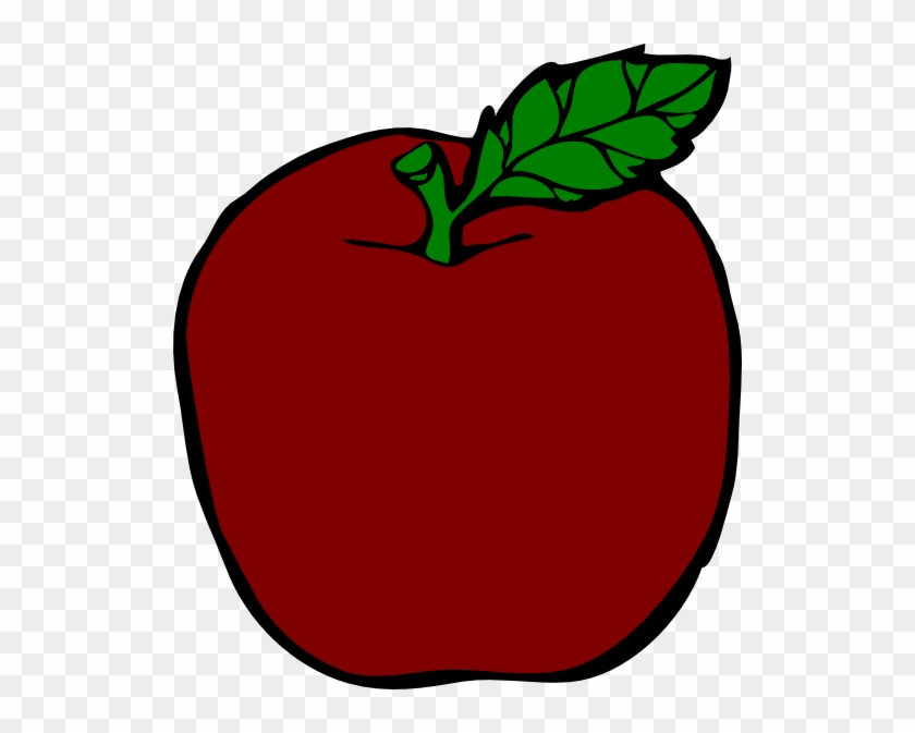 Apple Drawing Black And White #1429969