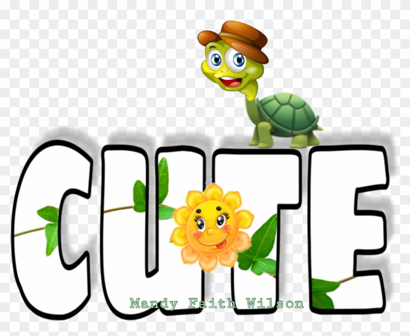 Cute Cuteflower Flower Turtle Compliment Compliments - Ivy Leaf #1429972