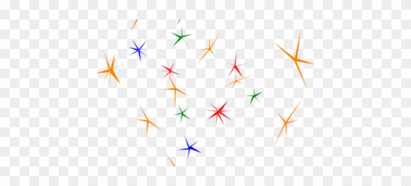 Fireworks Clip Glitter - Sparkles Png #1430110