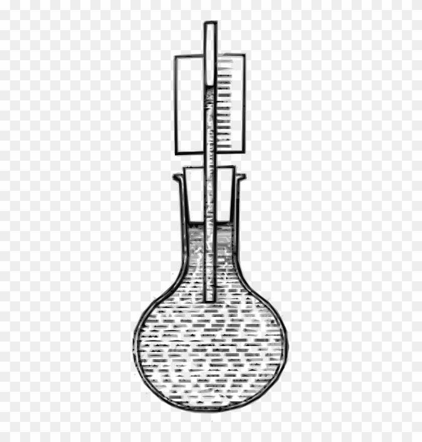 Free Water Expansion In Flask - Laboratory Flask #1430172