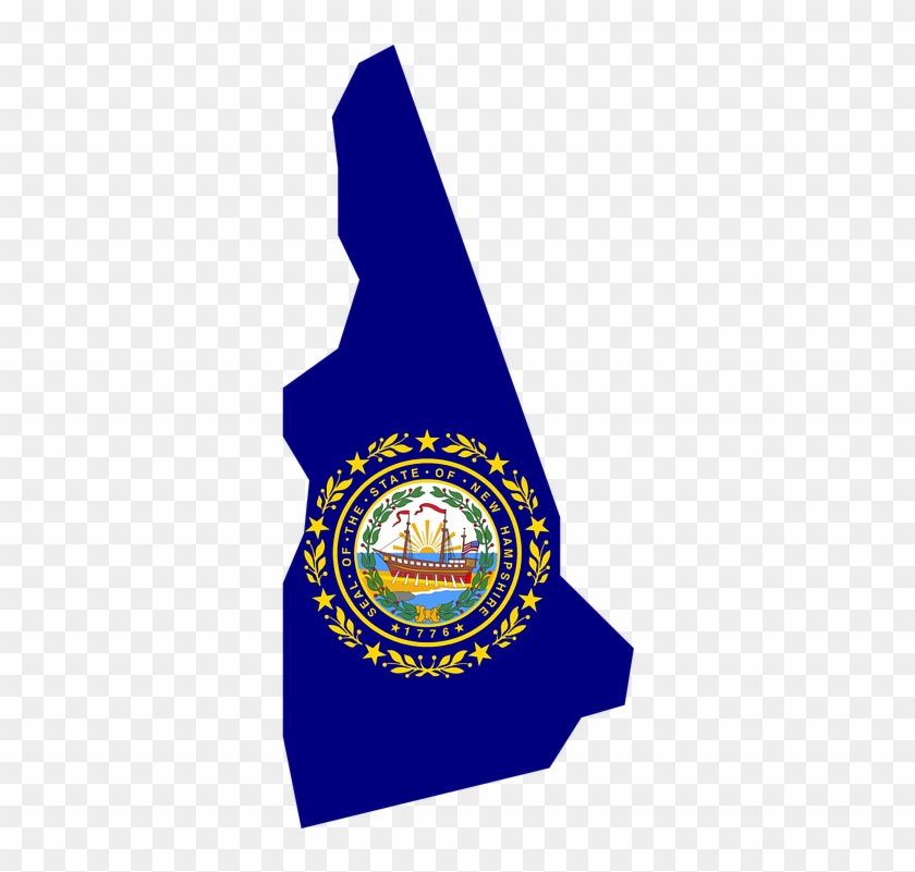 New Hampshire Early Learning Standards - New Hampshire Flag Map #1430190
