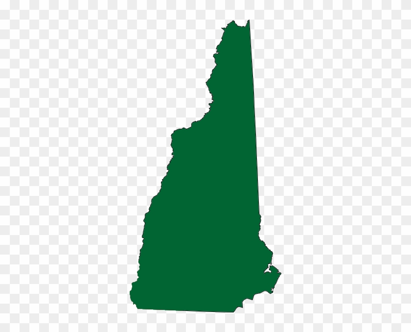 Mental Health Resources In New Hampshire - New Hampshire State Outline With Flag #1430191