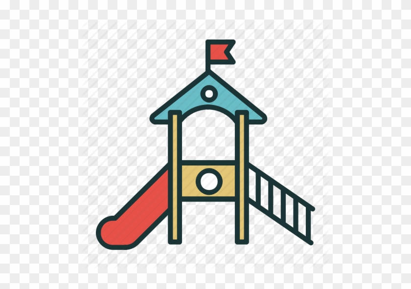 Download Kids Park Icons Clipart Playground Computer - Kindergarten Icon #1430199