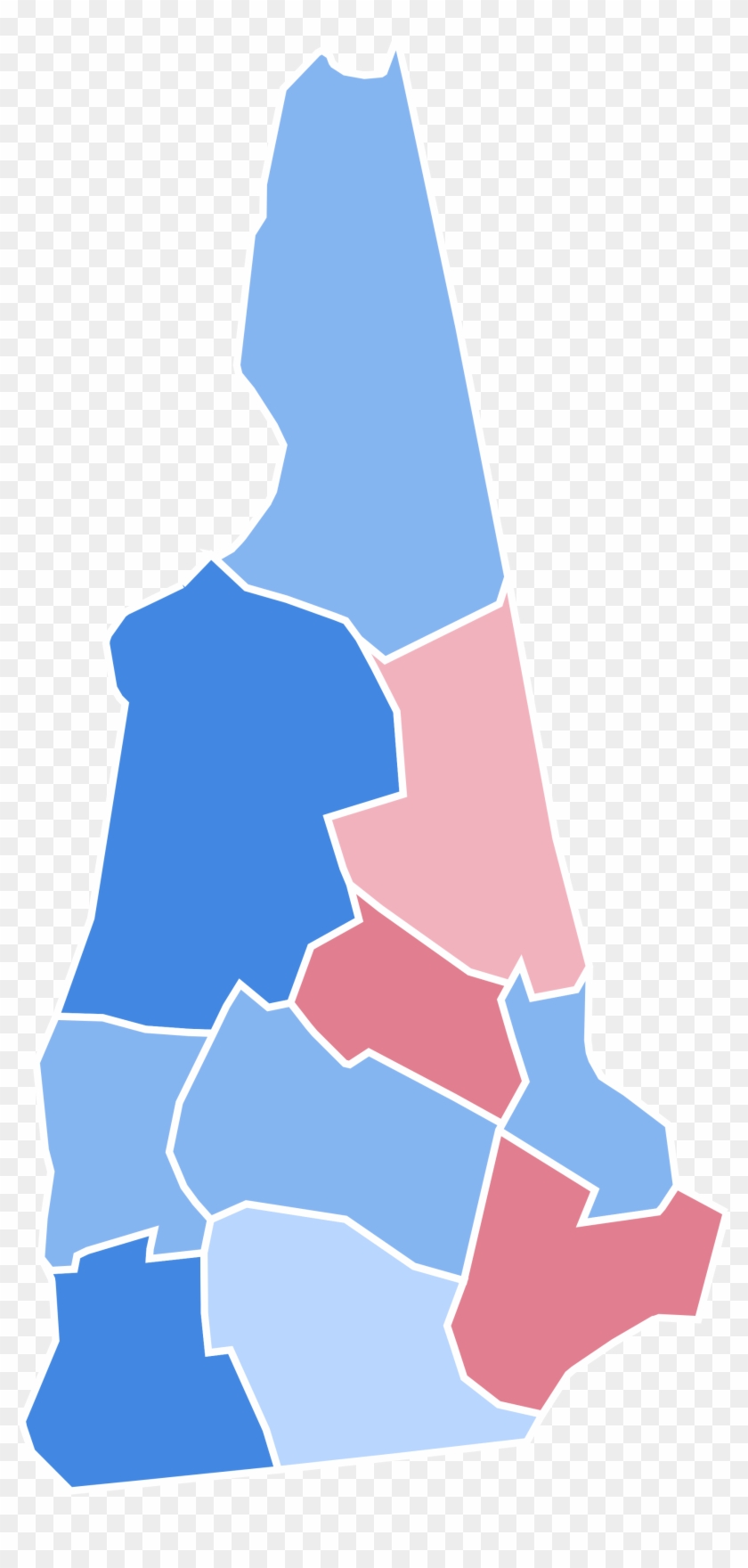Open - New Hampshire Presidential Election 2012 By County #1430201