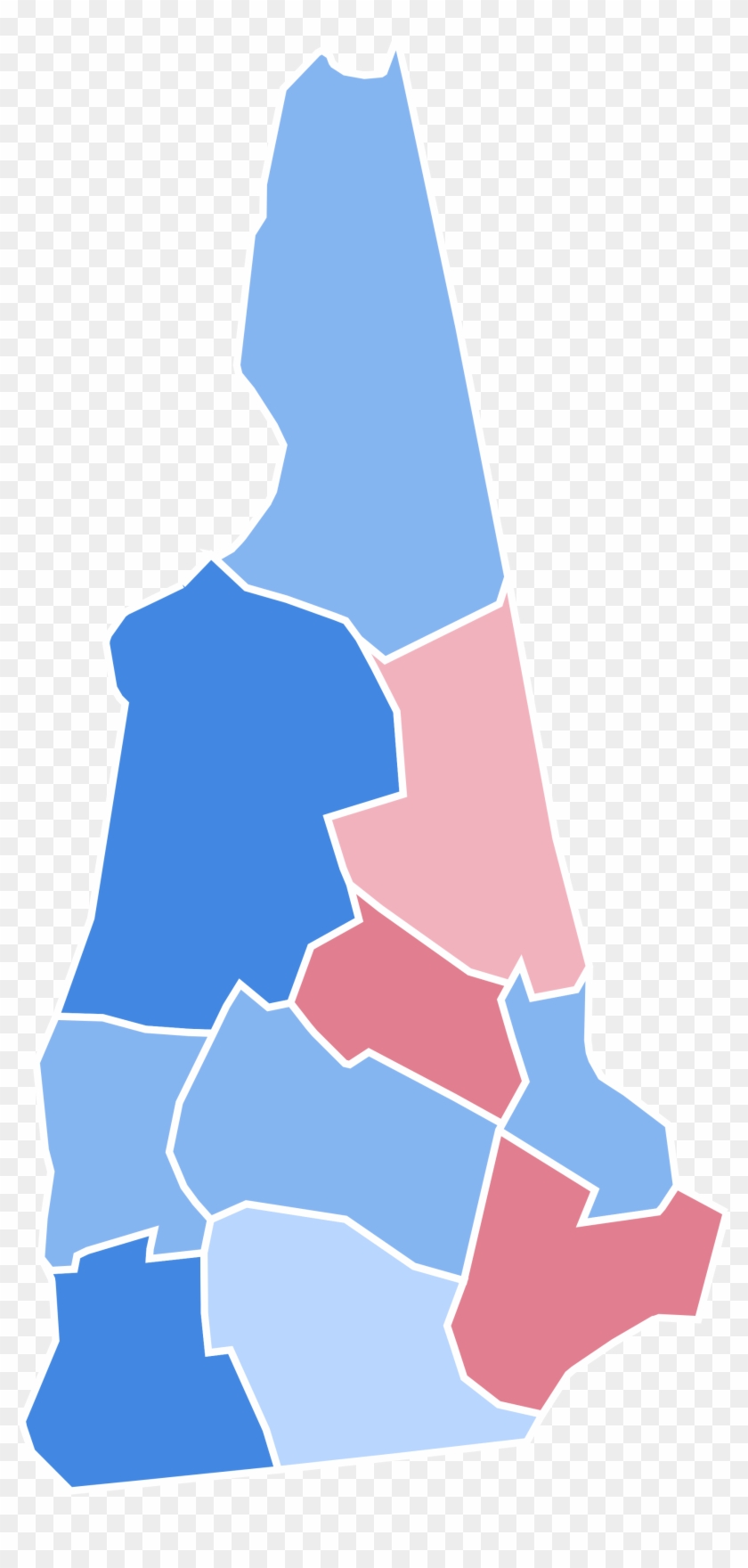 Open - New Hampshire Presidential Election 2012 By County #1430201