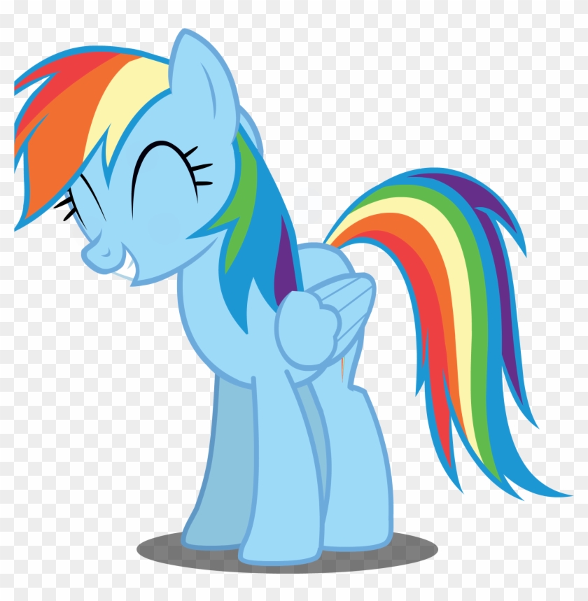 Rainbow Dash Agrees To Bring A Smile To You - Rainbow Dash Smile Little Pony #1430460