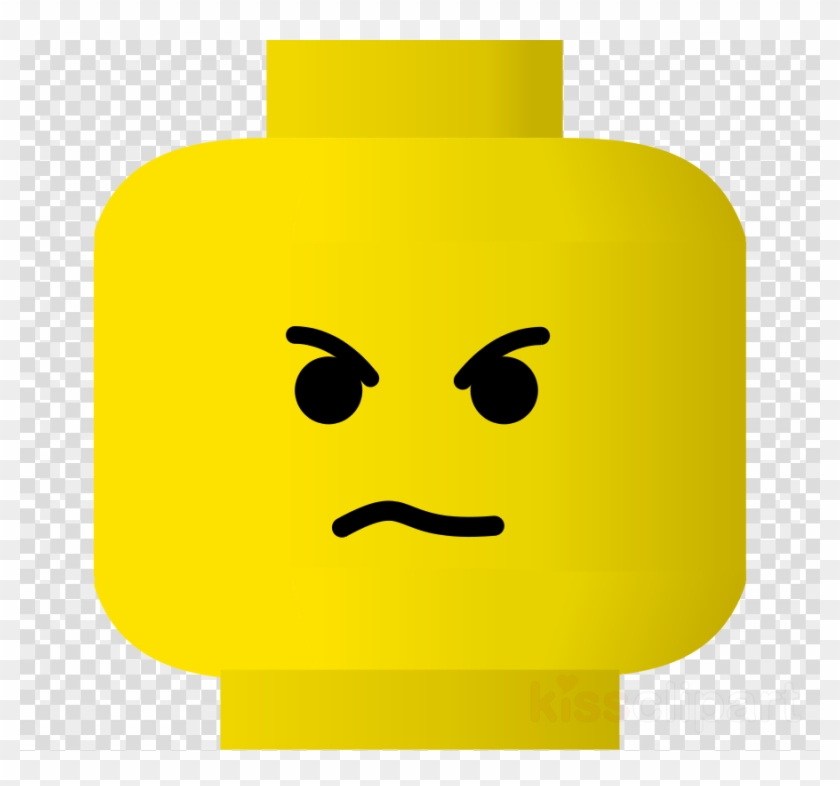 Angry Lego Face Clipart Smiley Clip Art - Emoji Iphone #1430472