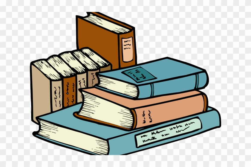 Store Clipart Book - Stack Of Books Clipart #1430671