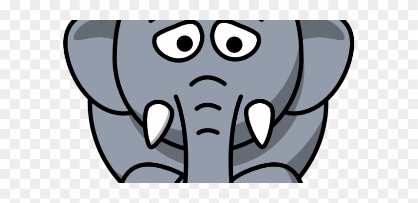 Elephants Clipart Elephant For Kids At Getdrawings - Cartoon Elephant #1430687