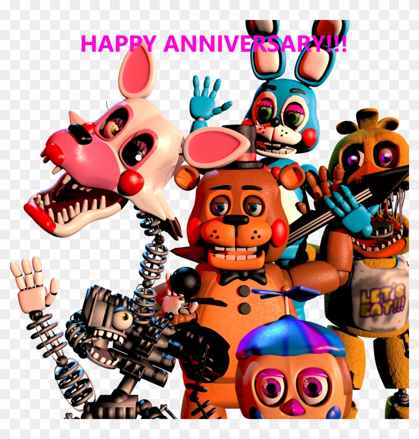 Happy Anniversary Fnaf 2 - Cartoon #1430712