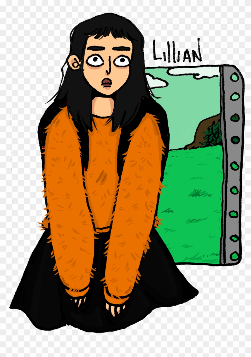 My Name Is Lillian And I Wait At The Bus Stop At - Illustration #1430724