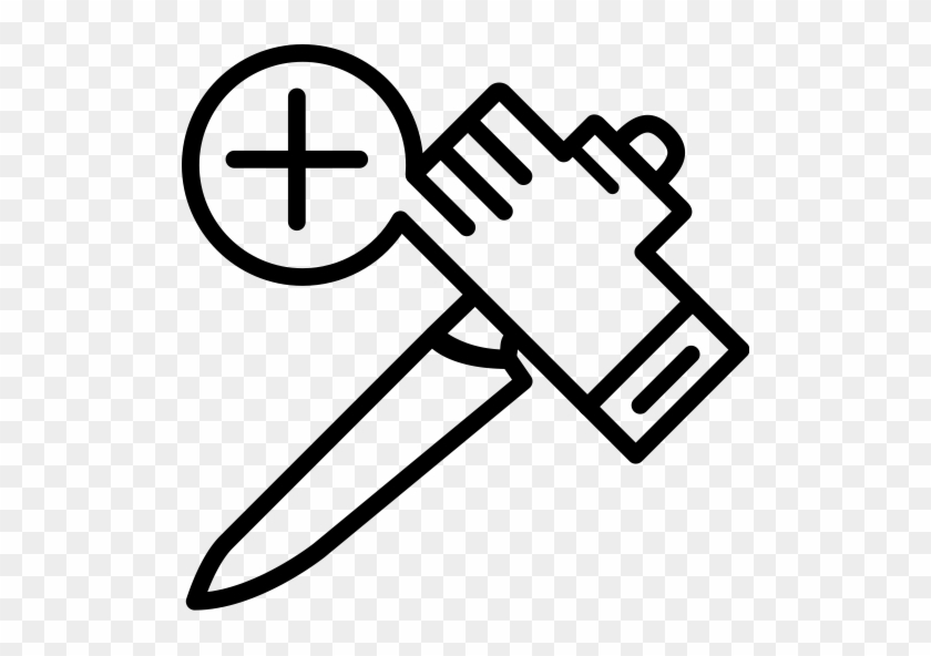Icons - Knife Hand Icon #1430744