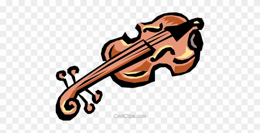 Violin Royalty Free Vector Clip Art Illustration - Cd Na Slovenskej 2 Svadbe A Zabave Various #1430752